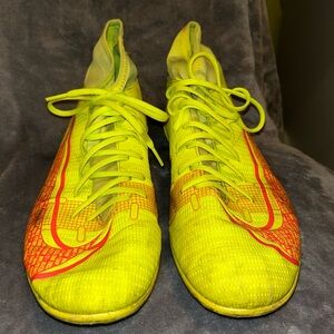 Nike Neon Yellow Cleats